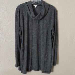 Talbots Women’s Soft Cowlneck Sweater Striped XL